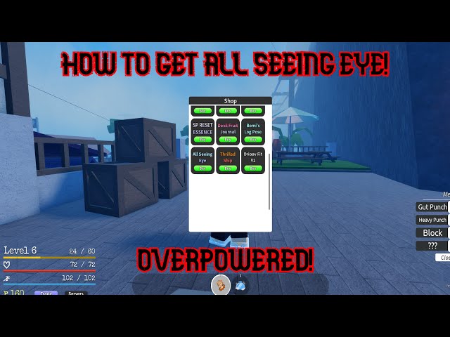 Donate for gpo all seeing eye 😇 - Roblox