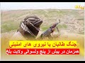 جنگ طالبان با نیروی های امنیتی همزمان در بیش از پنج ولسوالی ولایت بلخ 