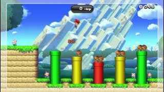 The Goombrat Stomp Gold Medal - New Super Mario Bros. U (3-Up)