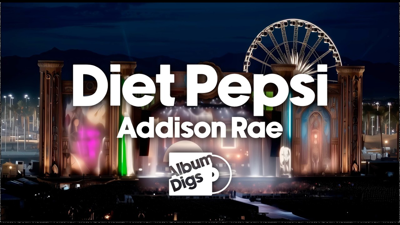 Addison Rae - Diet Pepsi (Visualizer Video) - YouTube