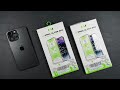 iPhone 14 Pro Max Clear &amp; Privacy Glass Screen Protectors by PUPJOE - Drop &amp; Scratch test