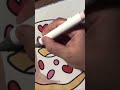 Donut #adultcoloring #coloring #ohuhu #ohuhumarkers