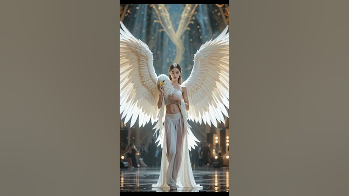 "Step into a world of wonder as a graceful angel in white takes the AGT stage,
