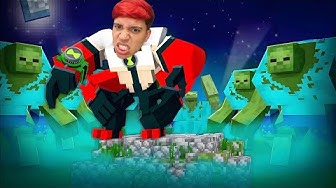 CONSEGUI O OMNITRIX DO BEN 10 PRA SOBREVIVER AO APOCALIPSE ZUMBI QUE FICA MAIS FORTE NO MINECRAFT!! thumbnail