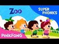 oo | Woo Hoo in a Zoo | Super Phonics | Pinkfong Songs for Children