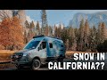 Snow in California?? First trip with the upgraded Revel.