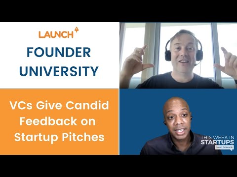 Charles Hudson U0026 Jason Give Candid Feedback On Startup Pitches At Founder University | E1212