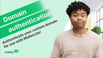 How to set up DKIM and SPF records for domain authentication - MailerLite tutorial