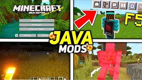 6 Mods to Convert MCPE into JAVA EDITION (1.19+) | Top 5 java mods for mcpe ||#minecraft #mcpetojava