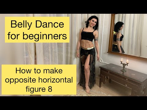 Classic belly dance moves for beginners 4 - opposite figure 8