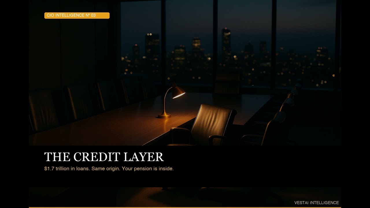The Great Repricing: The Credit Layer | CIO Intelligence Nº 03