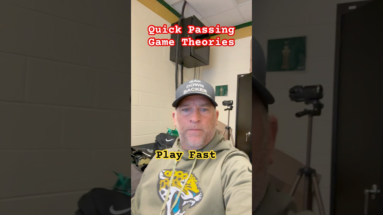 Quick Passing Theories #americanfootballcoach #footballoffense