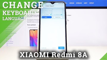Open Keyboard Settings on Xiaomi Redmi 8A - Change Keyboard Language