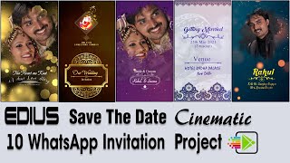 WhatsApp Wedding Invitation Latest 2022 | Wedding Invitation | WhatsApp Invitation | Play Edit Zone screenshot 4