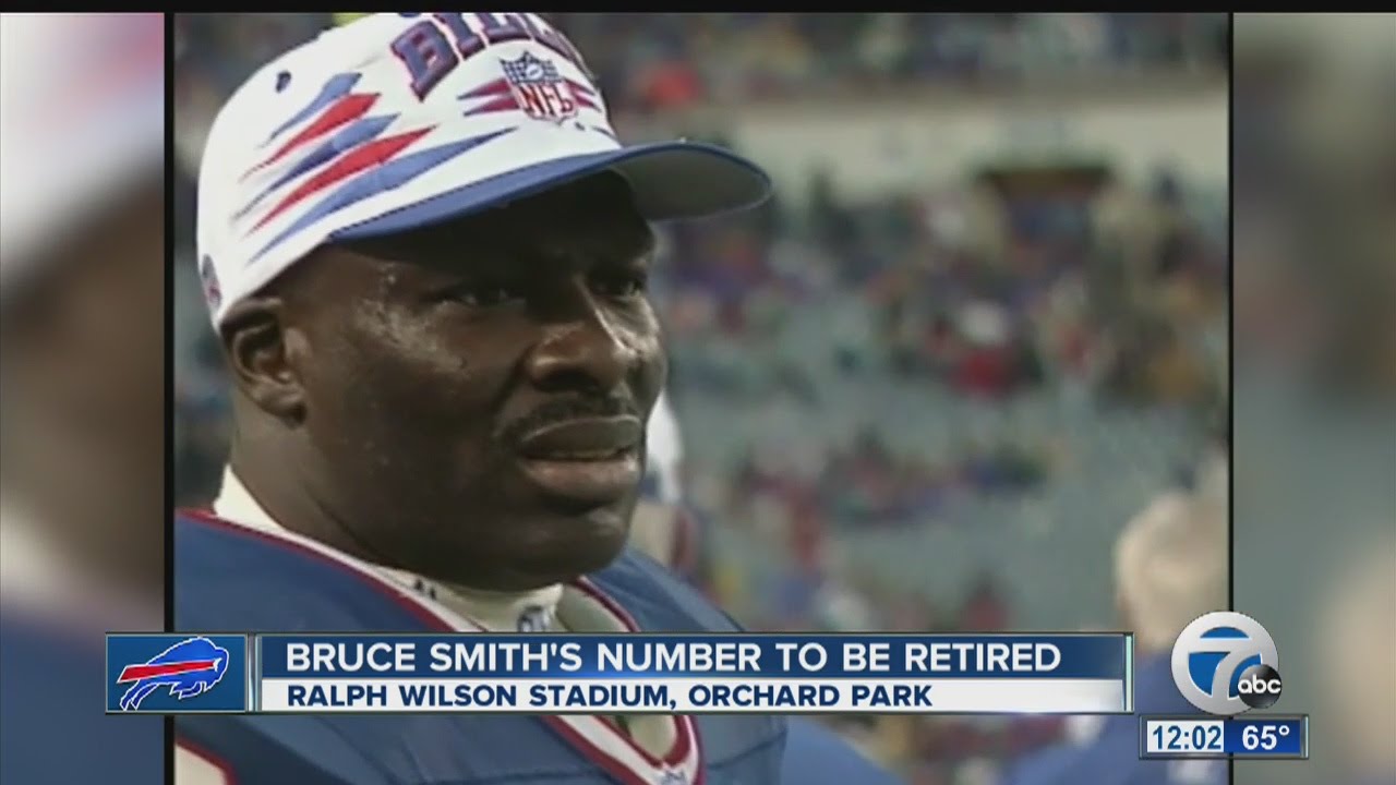 Bruce Smith to have his jersey retired - YouTube