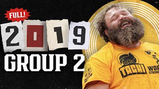 *FULL* 2019 World's Strongest Man | Group 2