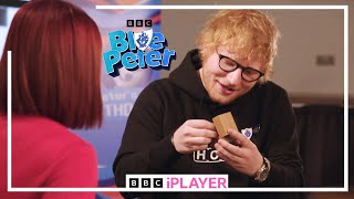 ED SHEERAN & Other LEGENDS Get the Gold Blue Peter Badge