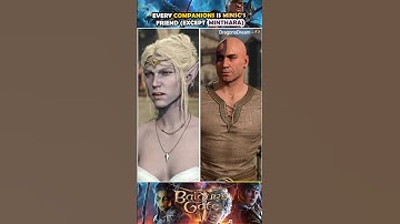Minsc likes everyone except Minthara in Baldur