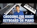 How to Pick the Right Digital Piano or Keyboard