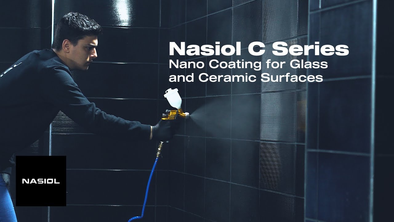 Sada compenseren Ploeg Nano Coating for Glass and Ceramic Surfaces. | Nasiol C Series | - YouTube