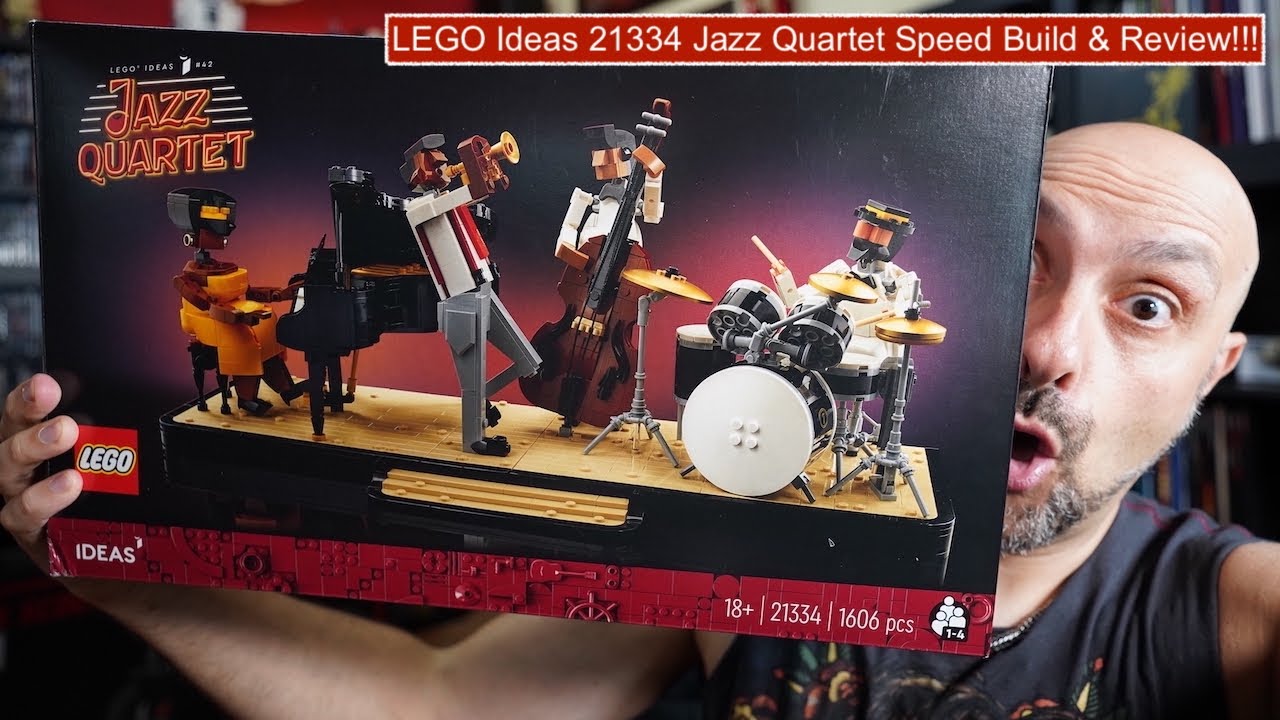 LEGO Ideas 21334 Jazz Quartet Speed Build & Review!!! - YouTube