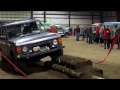 Range Rover Classic on Off Road Obstacle Course