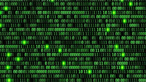 Binary Code Background HD