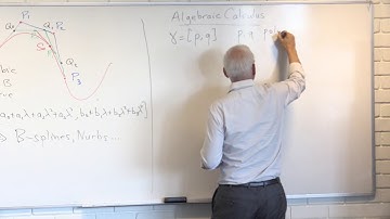 CurvesSurfaces3: De Casteljau Bezier Curves in Algebraic Calculus | N J Wildberger