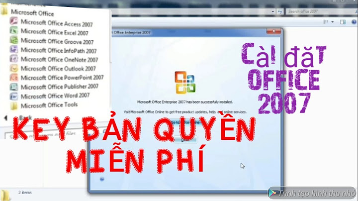 Hướng dẫn cài uoffice cho office 2007