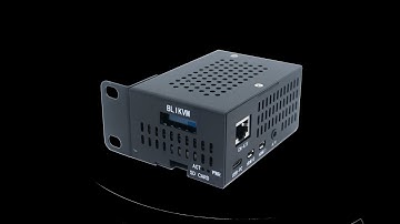 BLIKVM hat black version 360 video, support pikvm or tinypilot