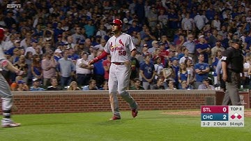 STL@CHC: Peralta cuts the deficit with an RBI single