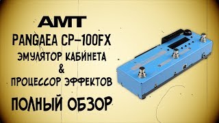 AMT Pangaea CP 100FX полный обзор и тесты