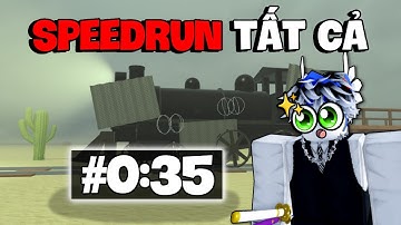 Mình Thử SPEEDRUN "ĐÊM KINH HOÀNG" Siêu Nhanh Trong Dead Rails...