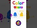 Kids vocabulary - Color - color mixing - rainbow colors - English educational video #shorts