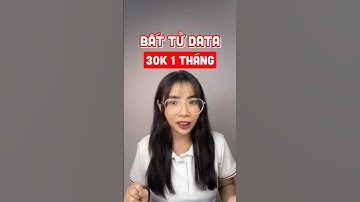 TOP 3 GÓI CƯỚC BẤT TỬ DATA CHỈ 30K/THÁNG CỦA NHÀ MẠNG VIETTEL #viettel  #viettelshare #shorts