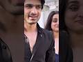 Abhishek kumar and ayesha khan reel bts abhishekkumar abhishekavengers ayeshakhan saanware love