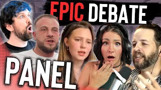 CRAZIEST Debate Panel Ever (w/ Destiny, The Crucible, Grace Thorp, NotsoErudite)