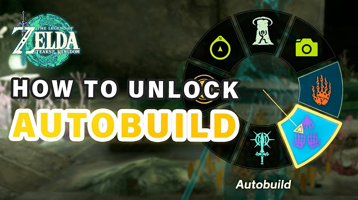 Cara Membuka Kemampuan AUTOBUILD ► Zelda: Tears of the Kingdom