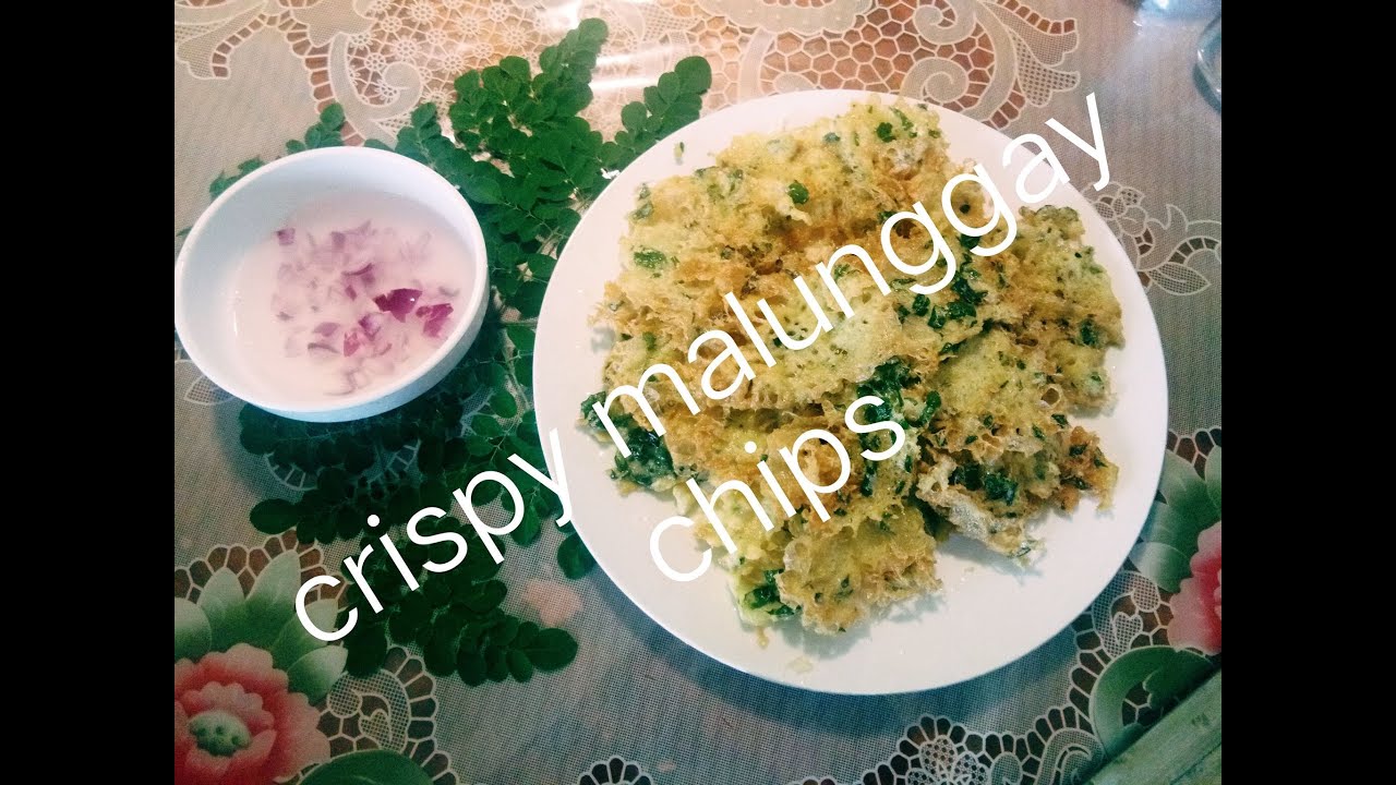 crispy malunggay chips #vlog7 - YouTube