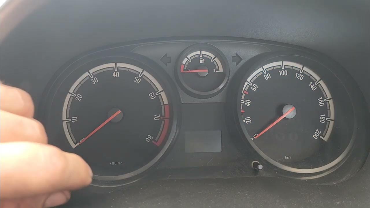 2009 opel corsa service light reset YouTube