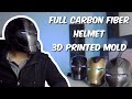 DIY Iron Man carbon fiber helmets from 3d printed molds (GIVEAWAY)