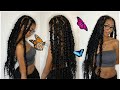 BUTTERFLY DISTRESSED BRAID TUTORIAL | Spring/Summer ‘21 Protective Styles | Crimsyn Milan