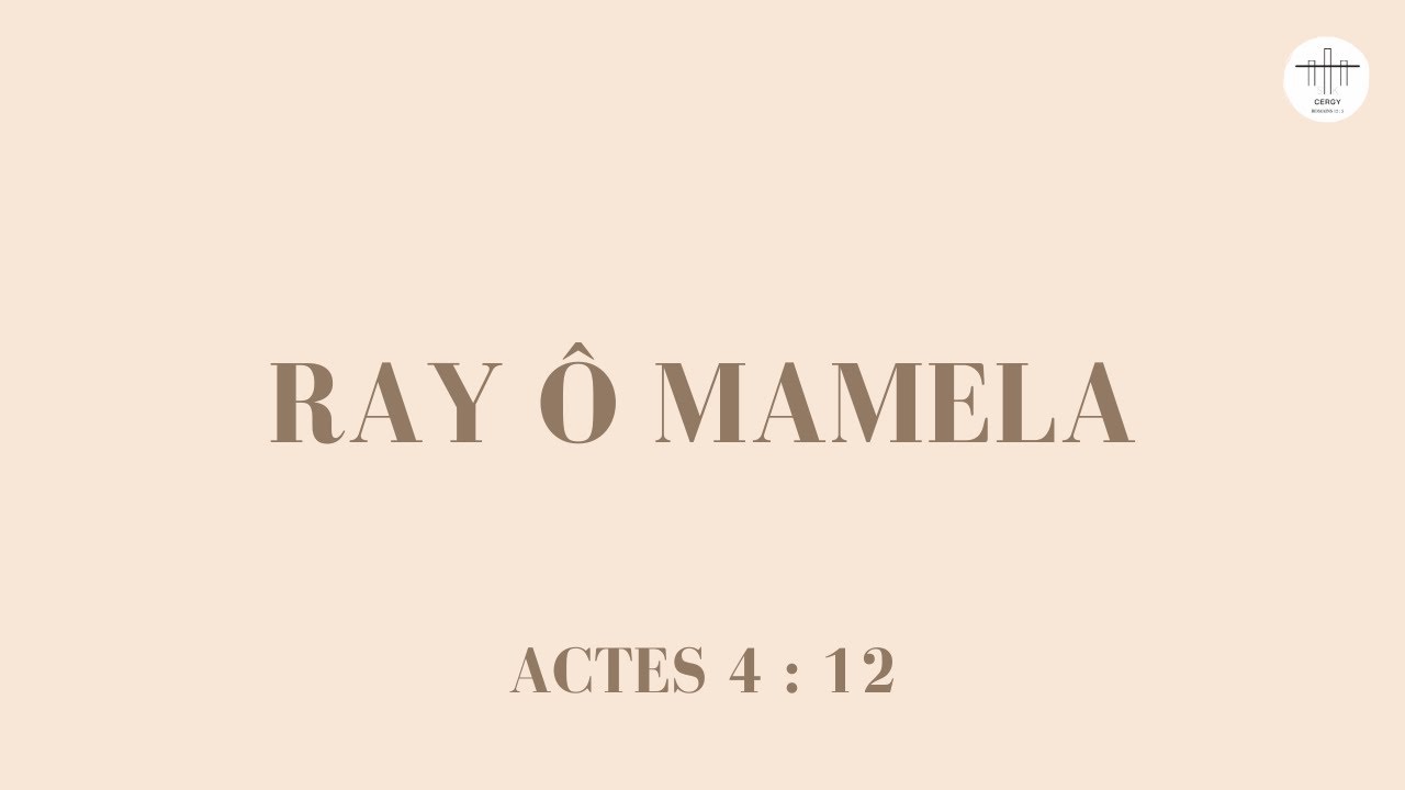 06 - Ray ô mamela | STK CERGY