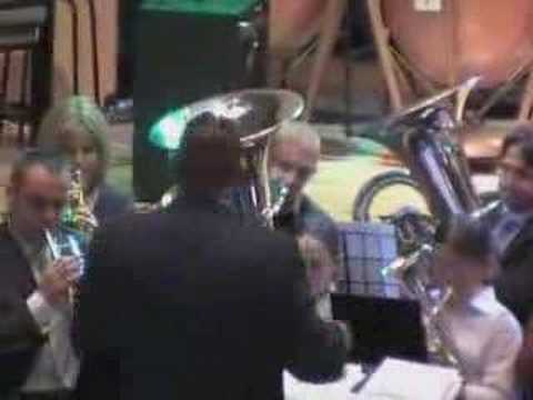 Oldham Intermediate Brass Band plays Punchinello 2...