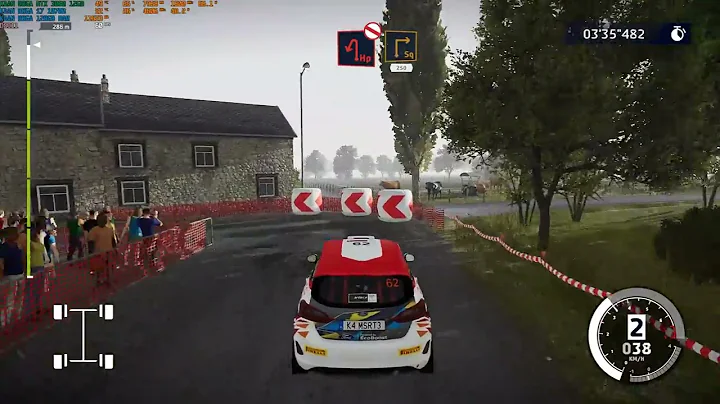 WRC 10 Gameplay -  Renties Ypres Rally Belgium - WRC Junior Ford Fiesta Rally4