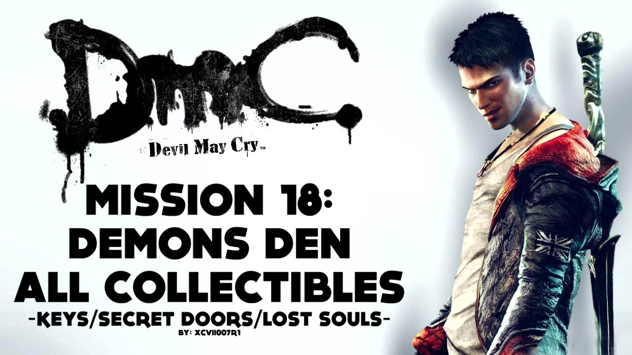 DmC: Devil May Cry - Mission 18: Demon's Den - All Collectibles