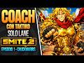 SMITE 2 | COACHEANDO A UN ACHILLES DE BRONCE | COACH #1