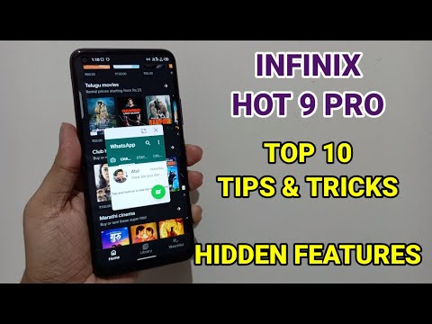 Infinix Hot 9 Pro : Top 10 Tips U0026 Tricks | Top 10 Hidden Features