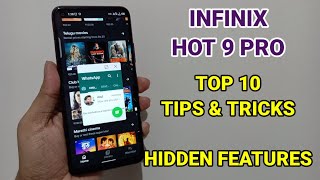 Infinix Hot 9 Pro : Top 10 Tips & Tricks | Top 10 Hidden Features