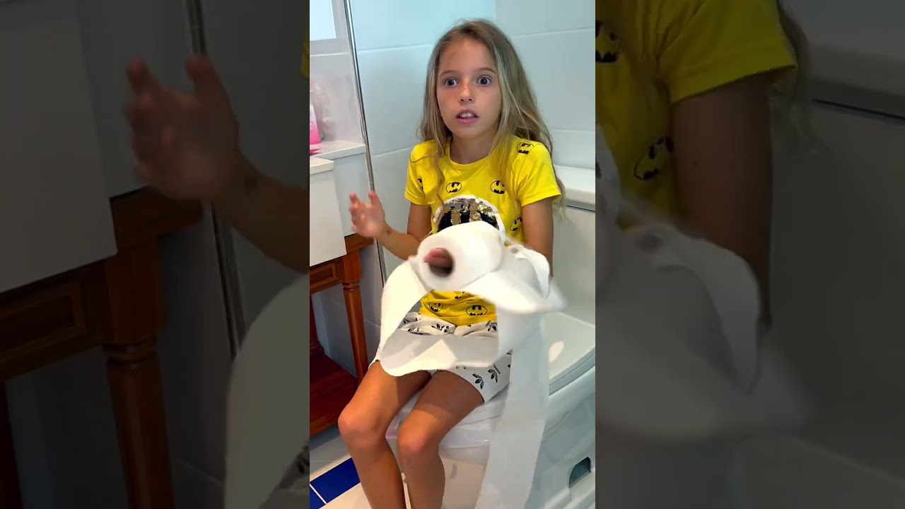 to much toilet paper  